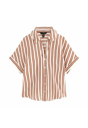 New Look, STRIPED SHIRT - Chemisier - brown pattern