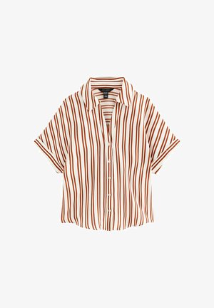 New Look, STRIPED SHIRT - Chemisier - brown pattern