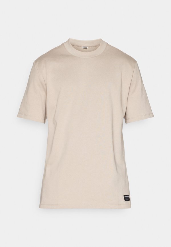 CENTRE MOCK NECK - Basic T-shirt - beige2