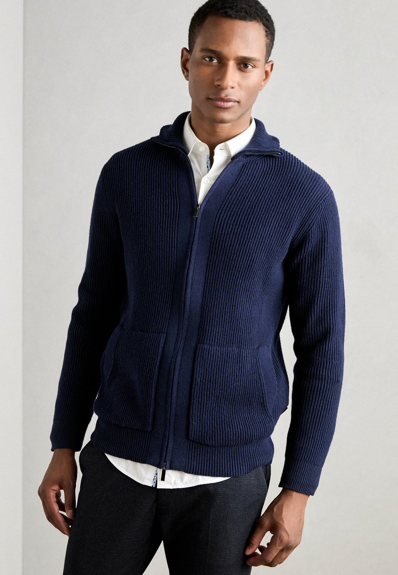 INDICODE JEANS Chaqueta de punto - navy
