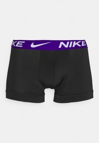 Nike Underwear ESSENTIAL TRUNK 3 PACK - Cuecas boxer - elecpurple/dgrey-blk-electpurple w