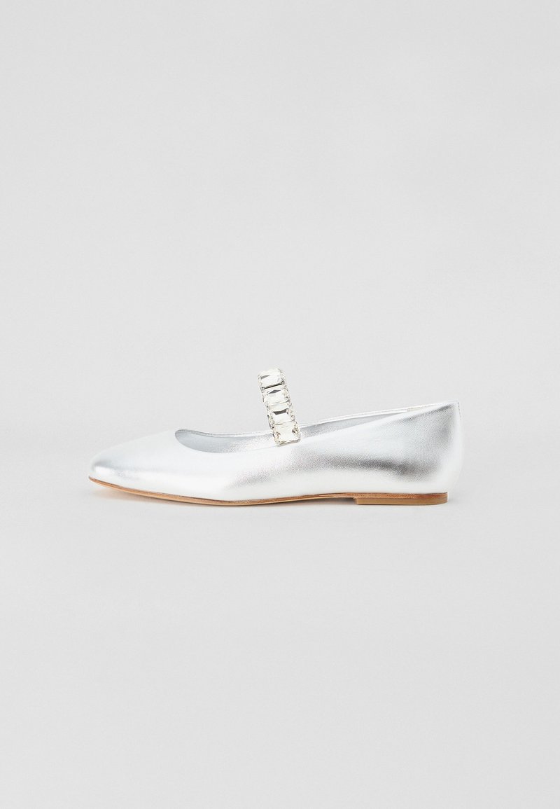 Casadei BALLET FLASH - Ballet pumps - argento