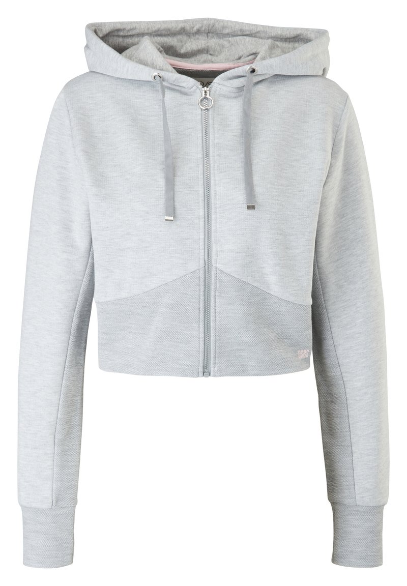 Damen Sweatshirts | QS by s.Oliver Sweatjacke grey melange/grau - HW73314 Damen Sweatshirts | QS by s.Oliver Sweatjacke grey melange/grau - HW73314