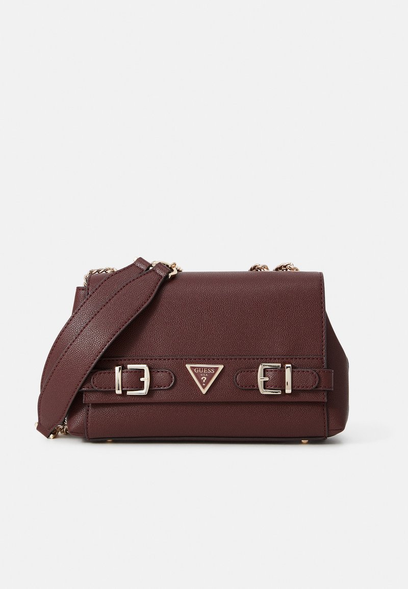 Guess XBODY - Taška s příčným popruhem - burgundy