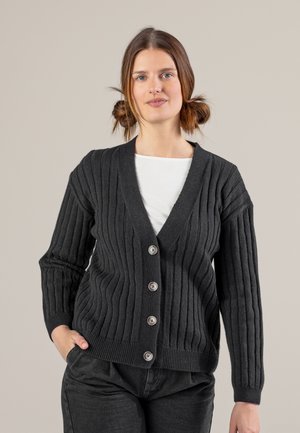 PIRALA - Cardigan - black