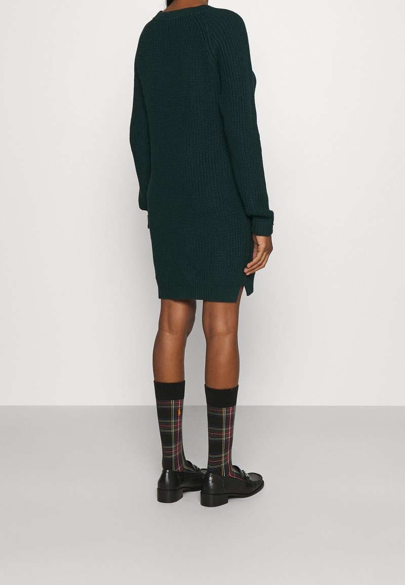 green mini long sleeve dress Embellished Cowl-Neck Mini Dress in Teal Green Size: 6 main image 0