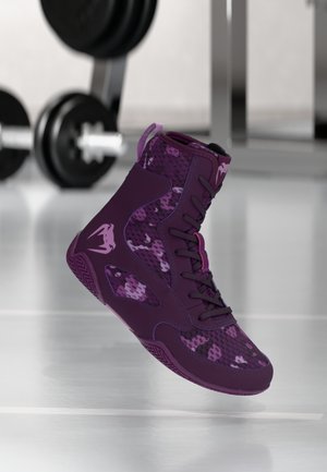 IRIS BOXING SHOES - Sapatilha de treino - plum/pink