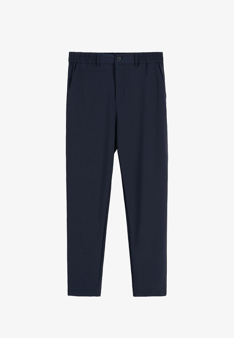 FRILIVIN À BOUTON - Chino - bleu marine