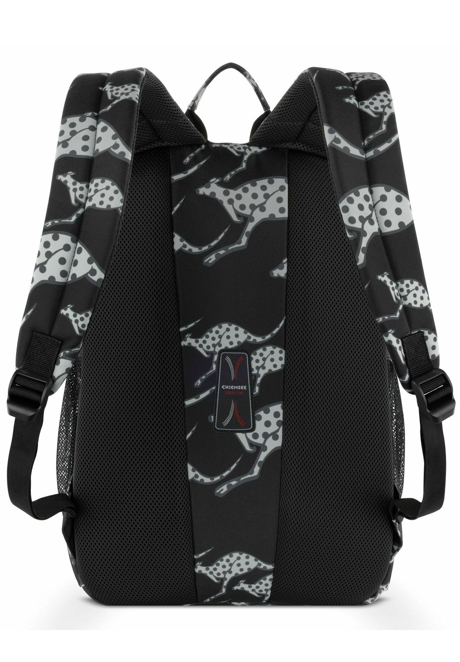 Chiemsee Track N Day Rucksack – 15 Zoll Laptopfach, Aus Recyceltem PET, Schwarz