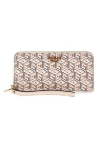 Guess - LAUREL LARGE ZIP AROUND - Monedero - crema Imagen en miniatura 1