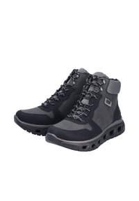 Rieker - Botki sznurowane