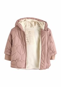 Next QUILTED - REGULAR FIT - Žieminis paltas - pink hearts
