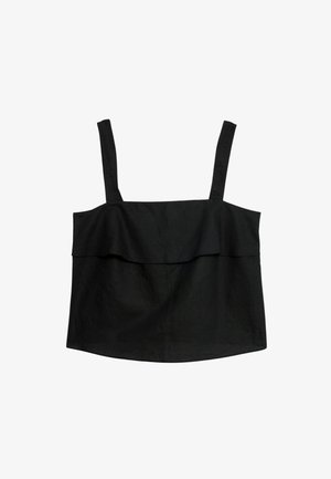 Marks & Spencer, LINEN BLEND LAYERED - Blouse - black