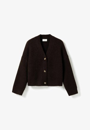 Noella, N-LAIANA KNIT CARDIGAN - Cardigan - chocolate
