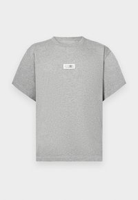 Basic T-shirt - light grey melange