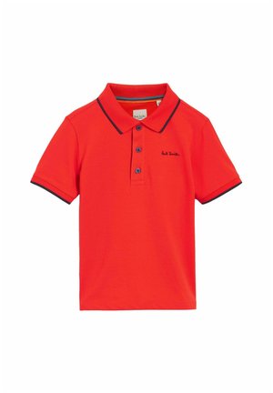 SHORT SLEEVE SIGNATURE -REGULAR FIT - Polokošeľa - bright red