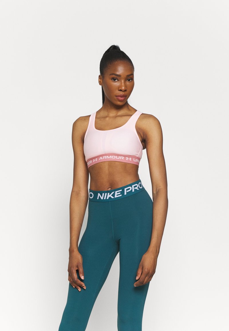Under Armour CROSSBACK MID BRA - Sutiã desportivo de suporte médio - beta tint