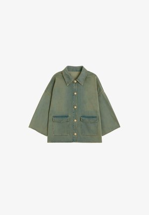 Touché Privé, Veste en jean - beige