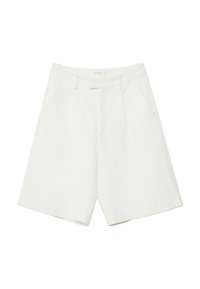BERMUDA WITH DARTS  - Short - beige