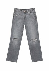 Stradivarius Vaqueros rectos - grey denim