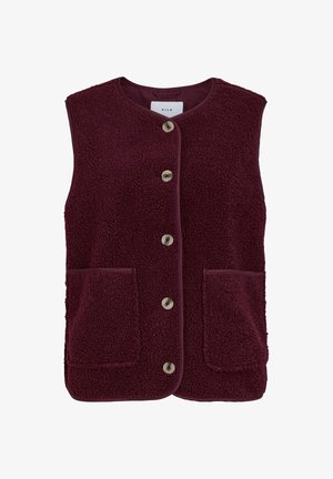 VILA, VIADA TEDDY VEST - Veste sans manches - port royale
