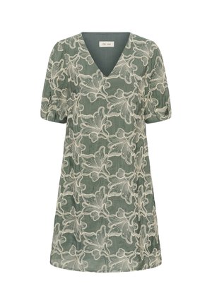 Cream, CRTORLI SHORT - Vestido informal - mulled basil