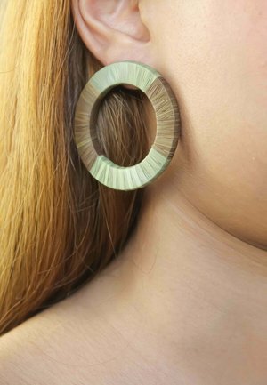 Be Sunset, Boucles d'oreilles - olive