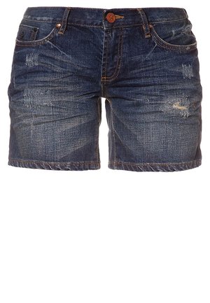 Jeansshorts - blue denim