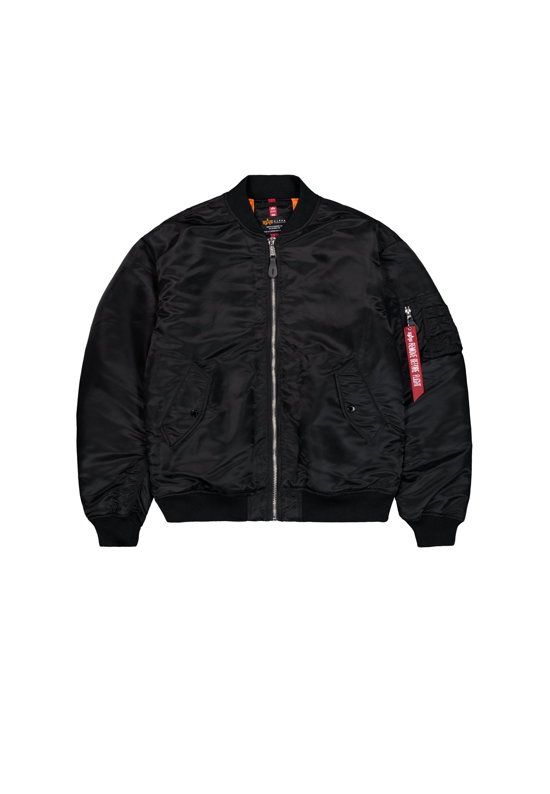 Alpha Industries UNISEX - Bomber Jacket - black - Zalando.co.uk