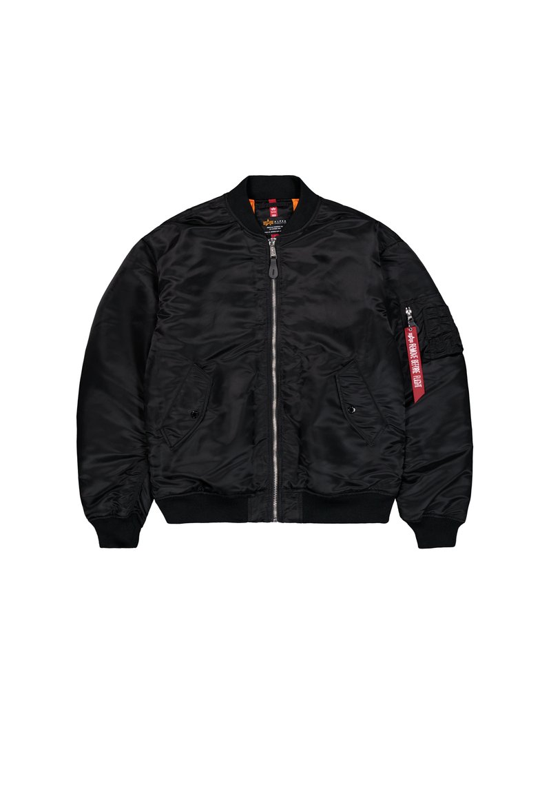 Alpha Industries UNISEX Bomberjacke black/schwarz Zalando