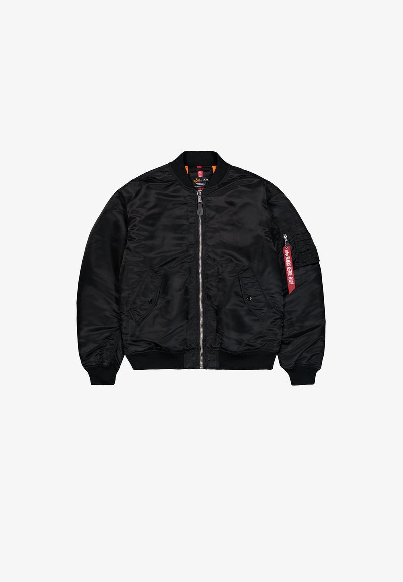Alpha Industries UNISEX Bomberjacke black/schwarz Zalando