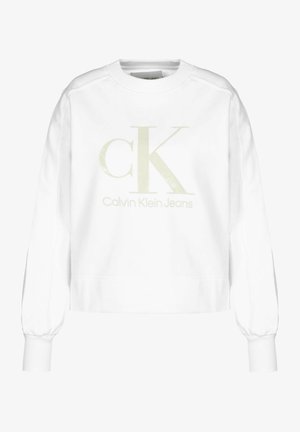 Calvin Klein Jeans, Sweatshirt - white