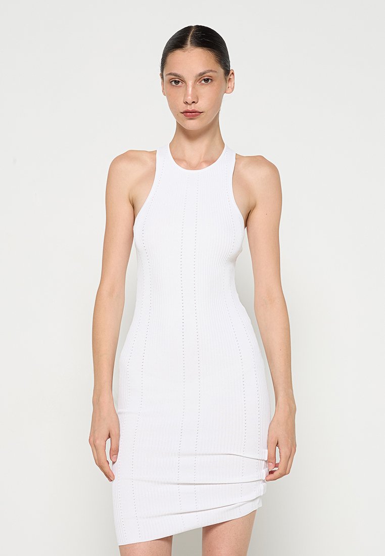 Iro Gebreide jurk wit Iro Gebreide jurk wit