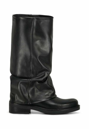 FARAH CON RISVOLTO - Cowboy-/Bikerlaarzen - nero