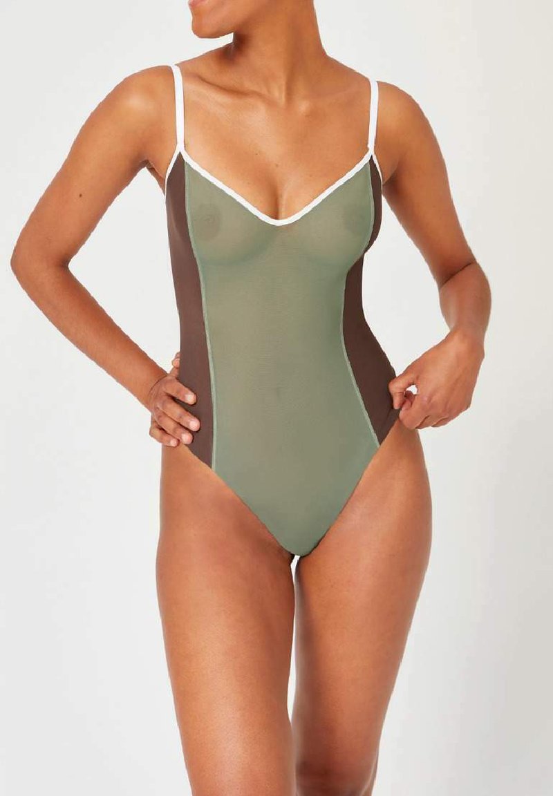 ITEM m6 ALL MESH SHAPING STRING BODY - Body - forest