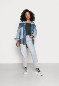 ONLY ONLMILA LACY L S LONG  - Camisola - green gables melange