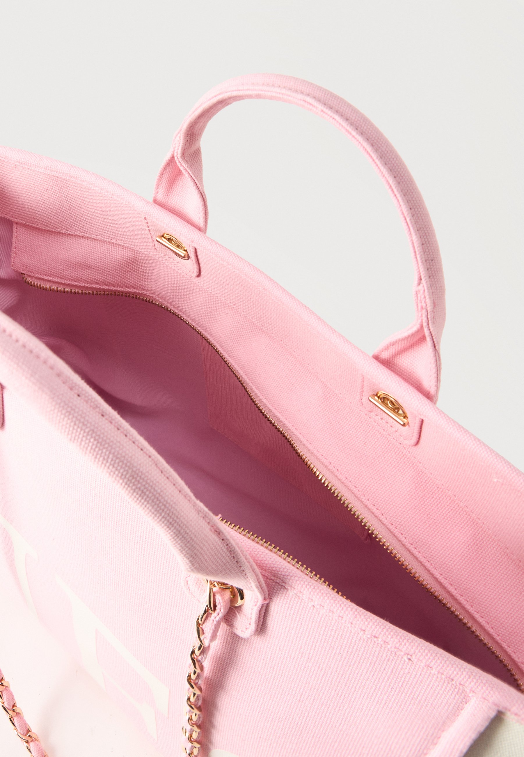 Guess LOGO BEACH MAXI BAG - Saco de mão - wildflower pink/rosa