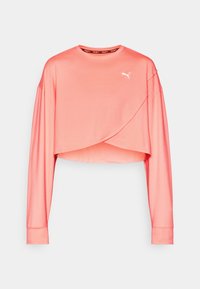 CLOUDSPUN CROSSOVER CREW SHORT - Top dugih rukava - sunset glow