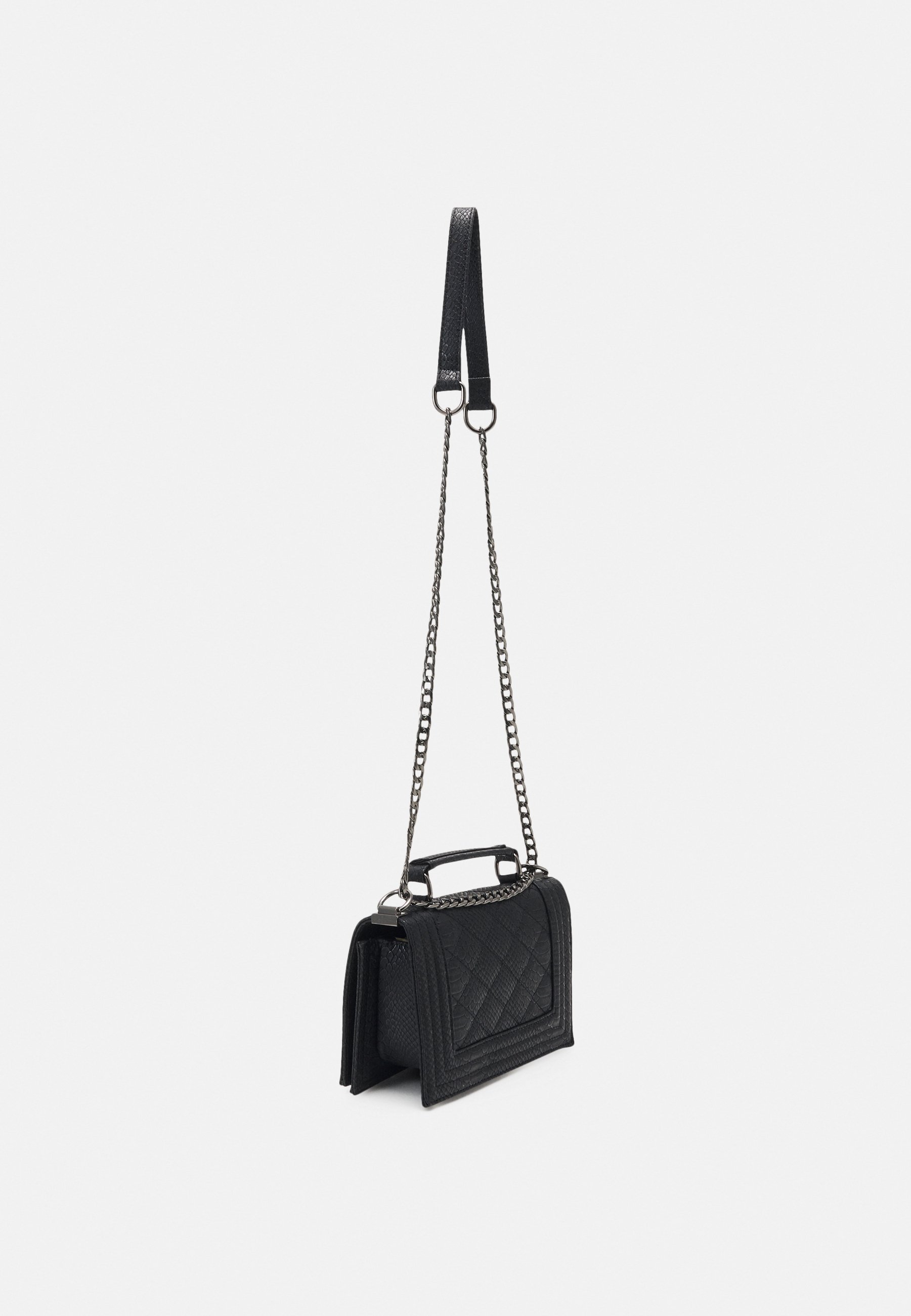 Gina Tricot MIA BAG - Handbag - black/mottled black - Zalando.de
