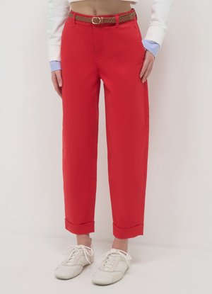 Calliope CON CINTURA - Chino - rosso