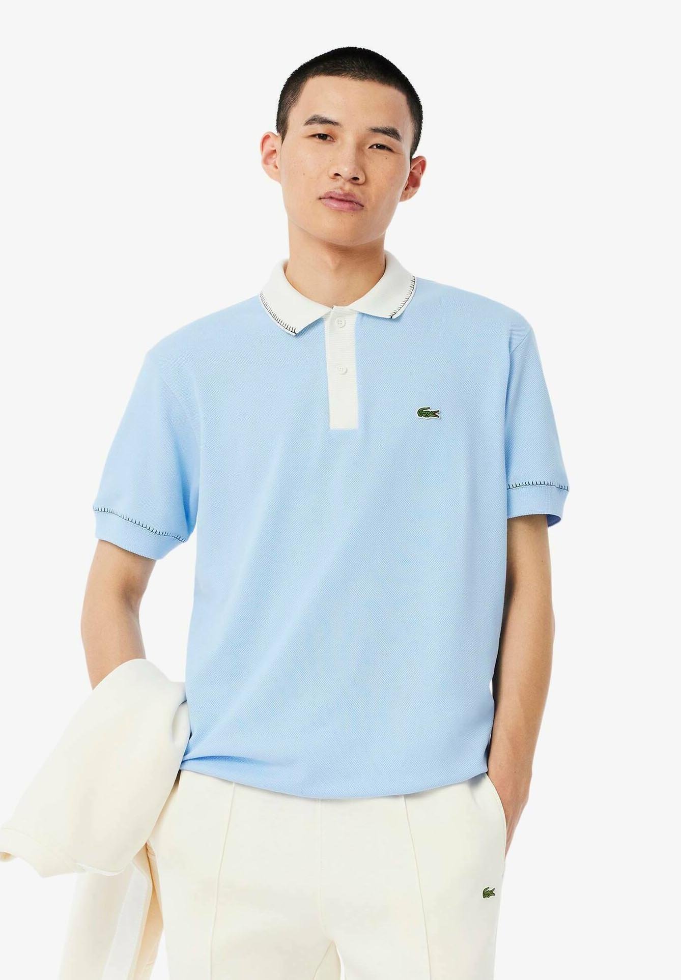 Lacoste Polo bleu pastel hbp/bleu