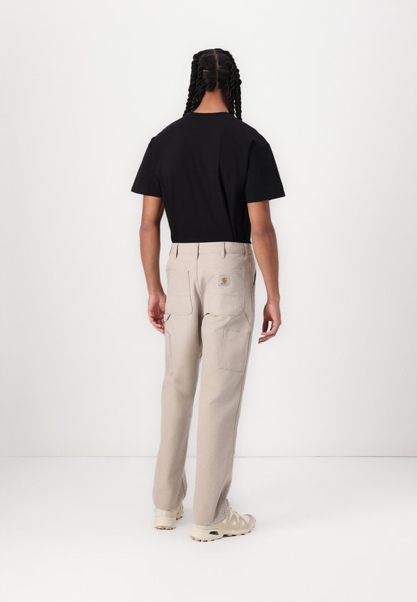 DOUBLE KNEE PANT - Trousers - dusky beige4