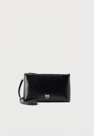 FLAT HORIZONTAL MINI - Schoudertas - nero limousine