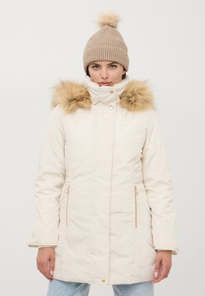 Terranova CON CAPPUCCIO - Cappotto invernale - avorio