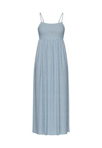 PCFELINE STRAP - Dolga obleka - blue/morel