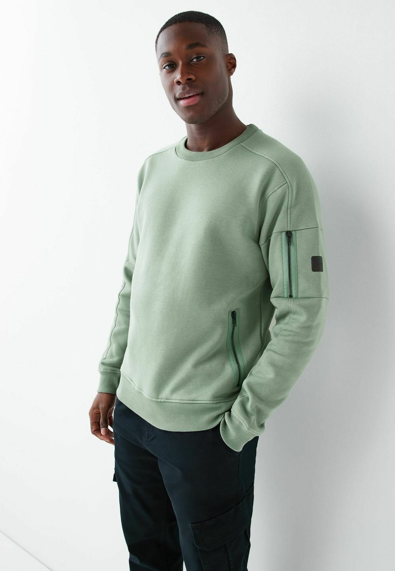 Next CARGO UTILITY SWEATSHIRT Sweatshirt green/vert ZALANDO.FR