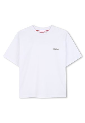 MANCHES COURTES - T-shirt imprimé - blanc