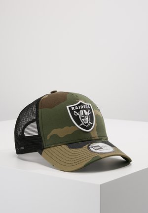 CAMO TEAM TRUCKER - Cap - raiders woodland camo