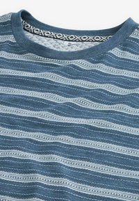 Next TEXTURED STRIPE- REGULAR FIT - T-shirts print - navy blue