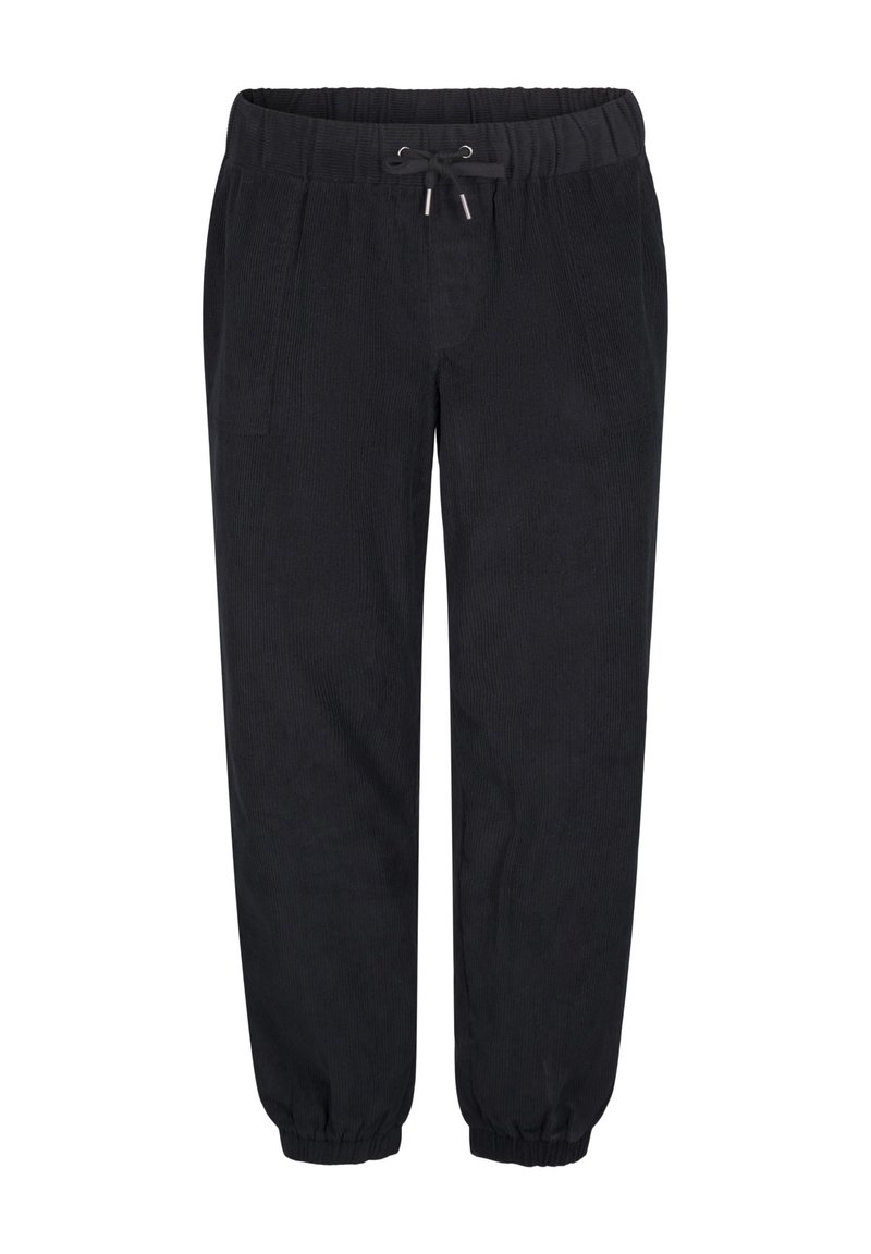 Zizzi MIT ELASTISCHEM BUND - Trousers - black